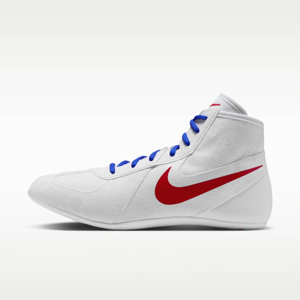 White Wrestling Shoes. Nike.com